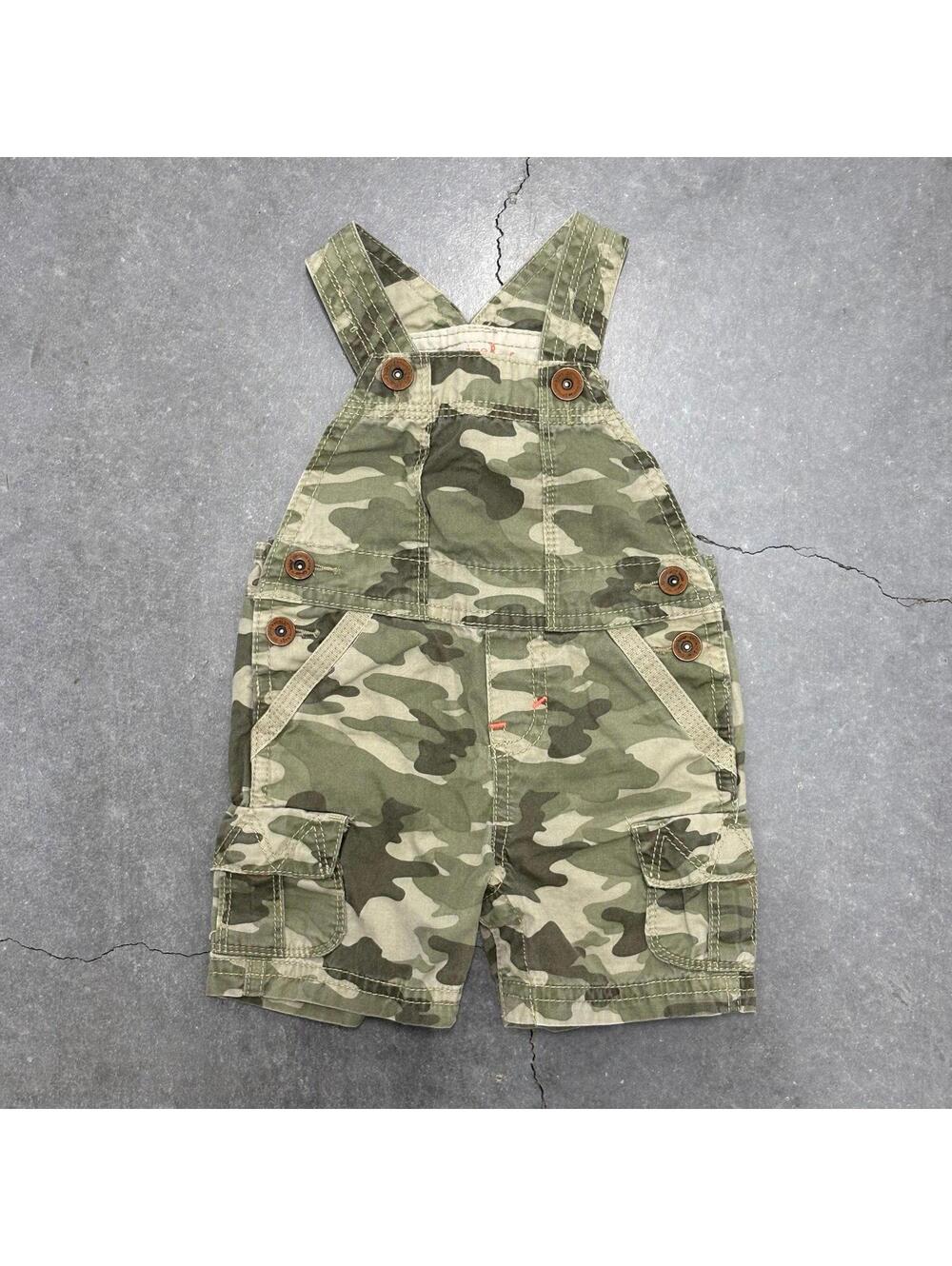OSH KOSH Baby Camo Overalls